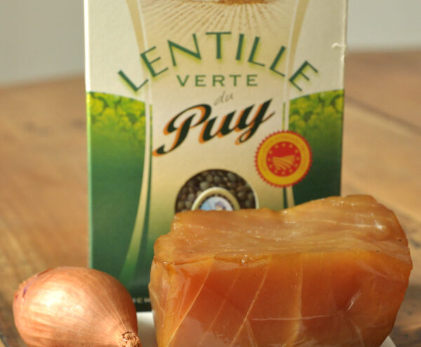 Salade de lentilles au marlin