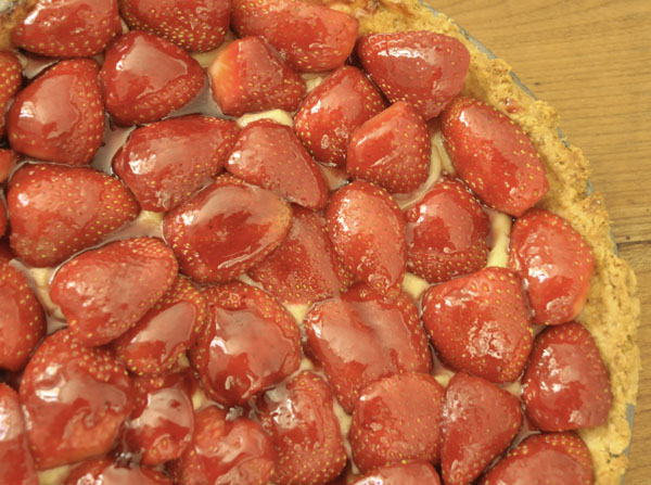 Tarte aux fraises