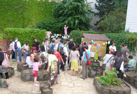 Jardin Baudélire, Paris 18 ème