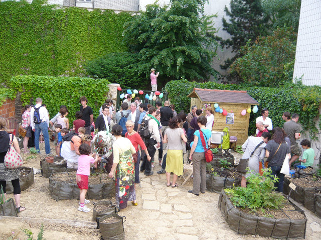 Jardin Baudélire, Paris 18 ème