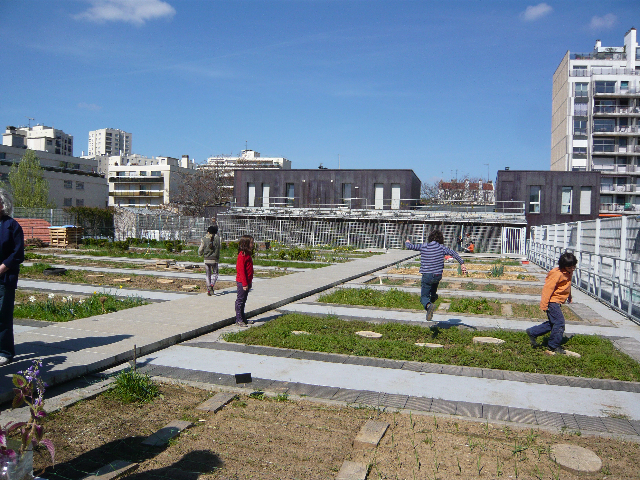 Le Jardin sur le Toit, à Paris 20 ème