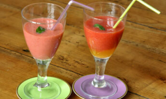 Smoothie à la fraise