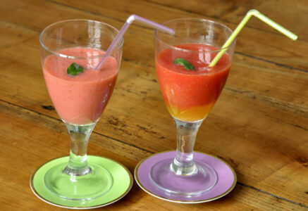 Smoothie à la fraise