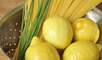 Spaghettis au citron