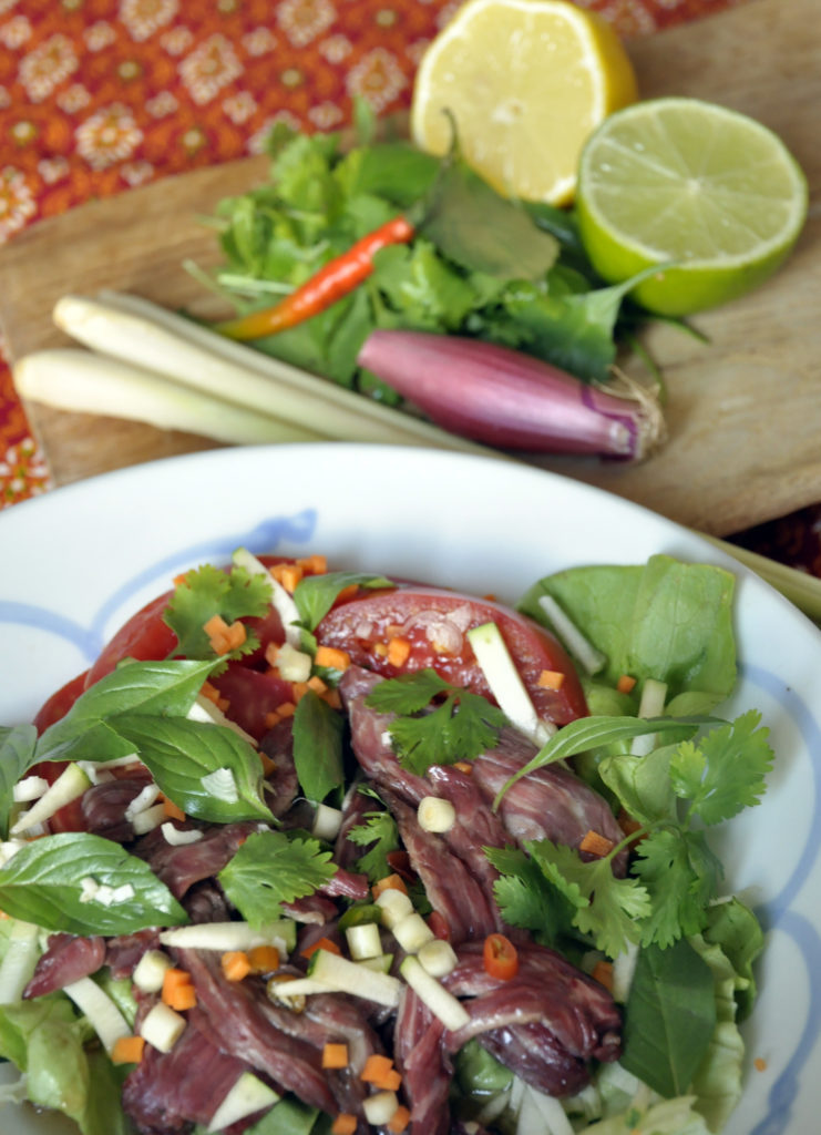 Salade de bœuf thaïlandaise