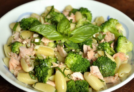 Pâtes saumon-brocoli