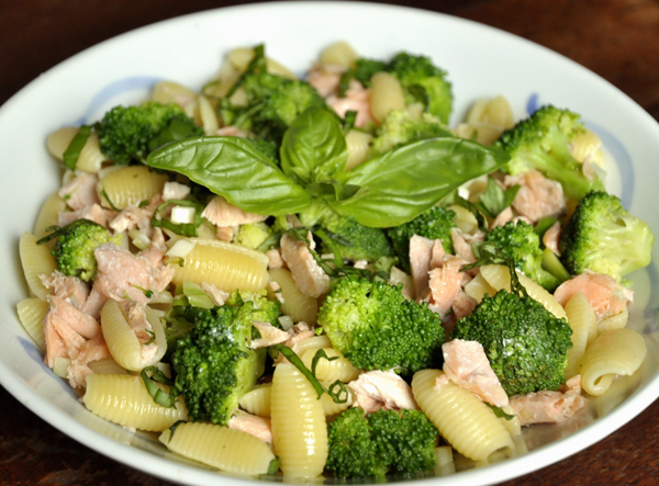 Pâtes saumon-brocoli