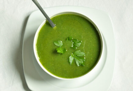 Soupe de laitue