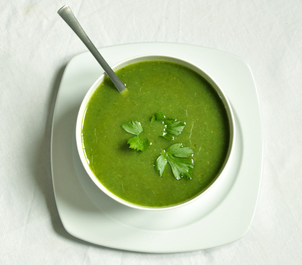 Soupe de laitue