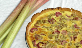 Tarte à la rhubarbe