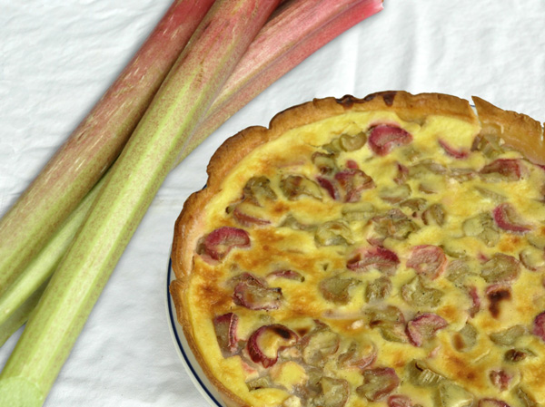 Tarte à la rhubarbe