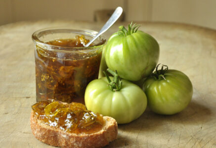Confiture de tomates vertes