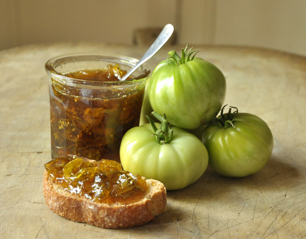 Confiture de tomates vertes