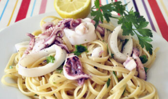 Linguine aux calamars