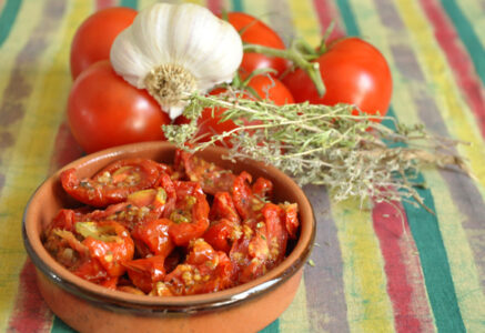 Tomates confites