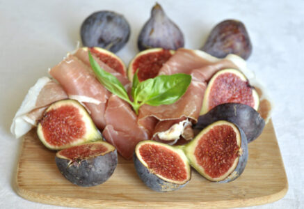 Figues et jambon de Parme
