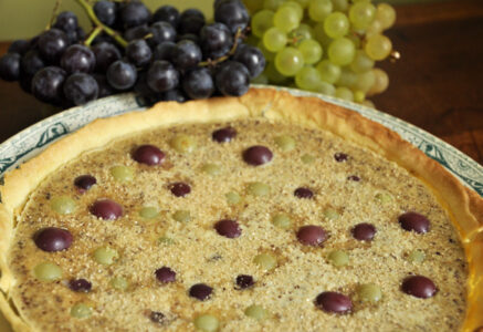 Tarte raisins – noisettes
