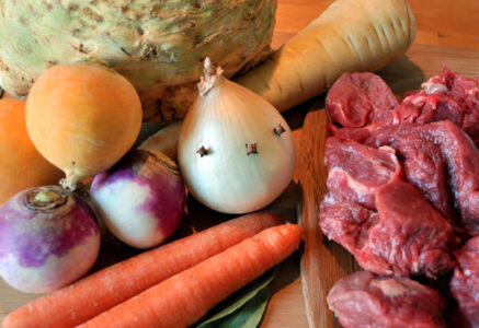 Bœuf mijoté aux légumes-racines