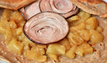 Galette gourmande andouille-pommes