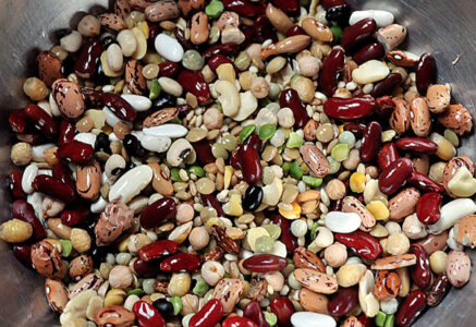 Soupe de légumes secs