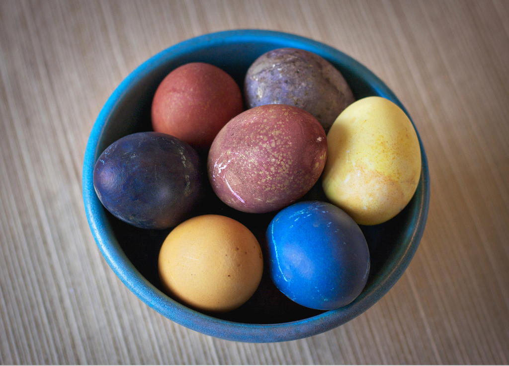 Des oeufs de Pâques beaux, bios et écolos!