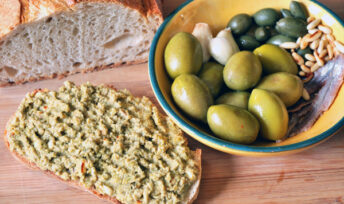 Tapenade d'olives vertes