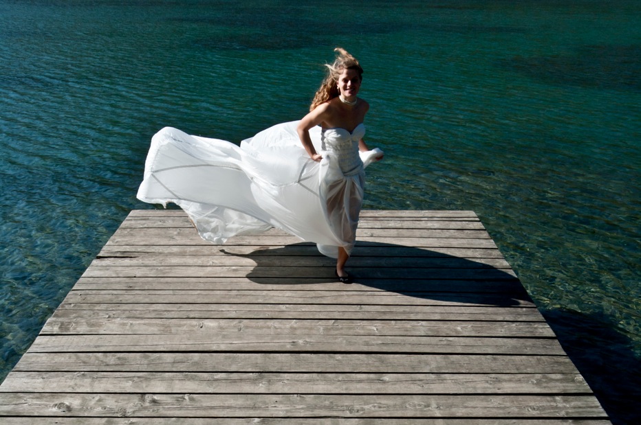 Ecolo, même le jour de son mariage
