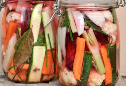 Légumes marinés