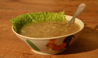Soupe chinoise au chou, dite « Oreilles d’éléphant »