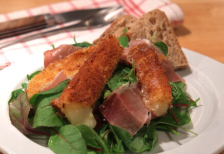 Bâtonnets de reblochon panés