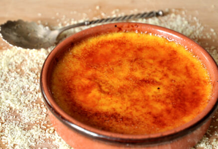 Crème brûlée à l’huile essentielle de bergamote