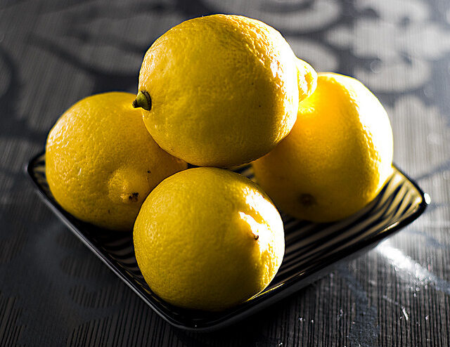 Un zeste de citron