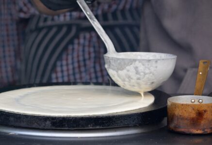 Shopping bio pour crêpes équitables