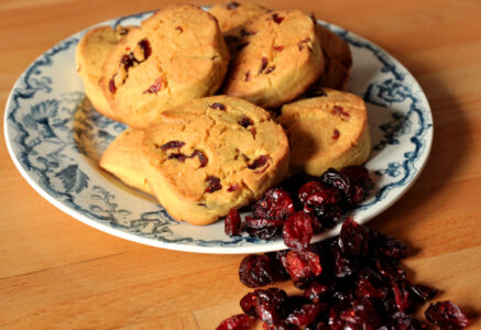 Biscuits aux cranberries