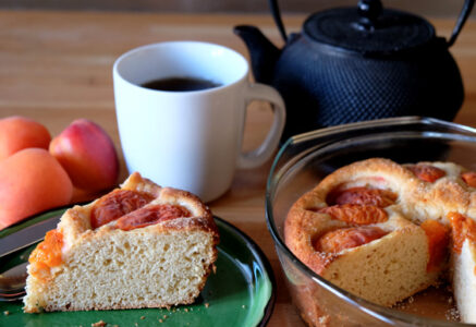 Brioche aux abricots