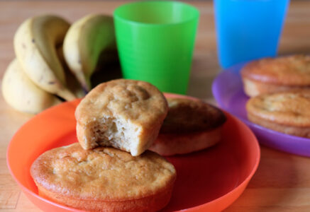 Petits cakes à la banane