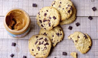 Cookies aux éclats de chocolat et au beurre de cacahuète
