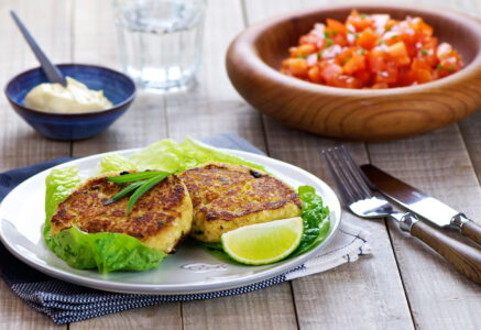 Crab cakes (ou petits pains de crabe)