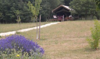 Une tente safari dans la vallée de la Loire