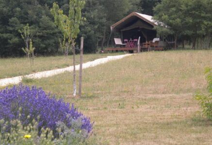 Une tente safari dans la vallée de la Loire