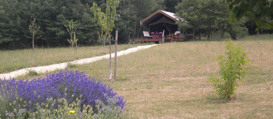 Une tente safari dans la vallée de la Loire