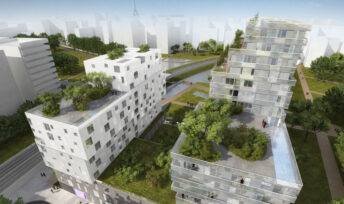 Un éco quartier prend vie à Paris