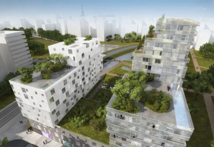 Un éco quartier prend vie à Paris