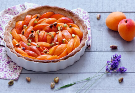 Recette de tarte aux abricots