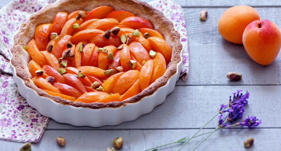 Tarte aux abricots