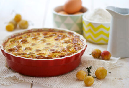 Clafoutis aux mirabelles