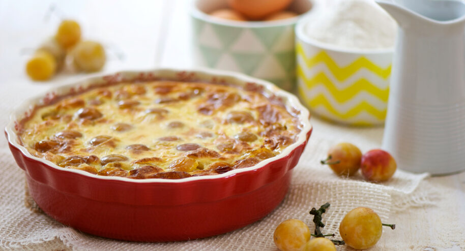 Clafoutis aux mirabelles