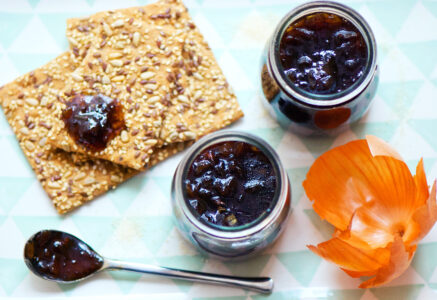 Relish aux oignons caramélisés