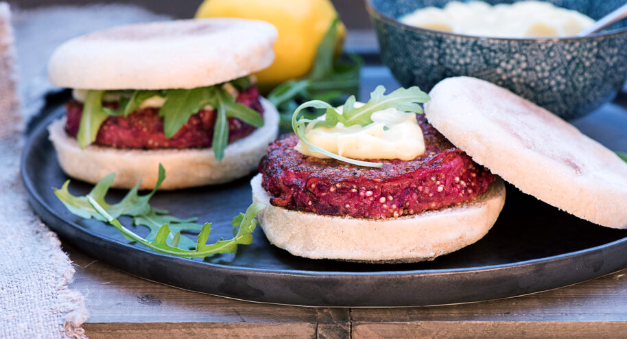 Burger de betterave