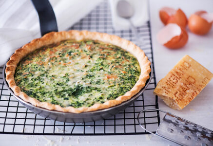 Recette de quiche aux épinards